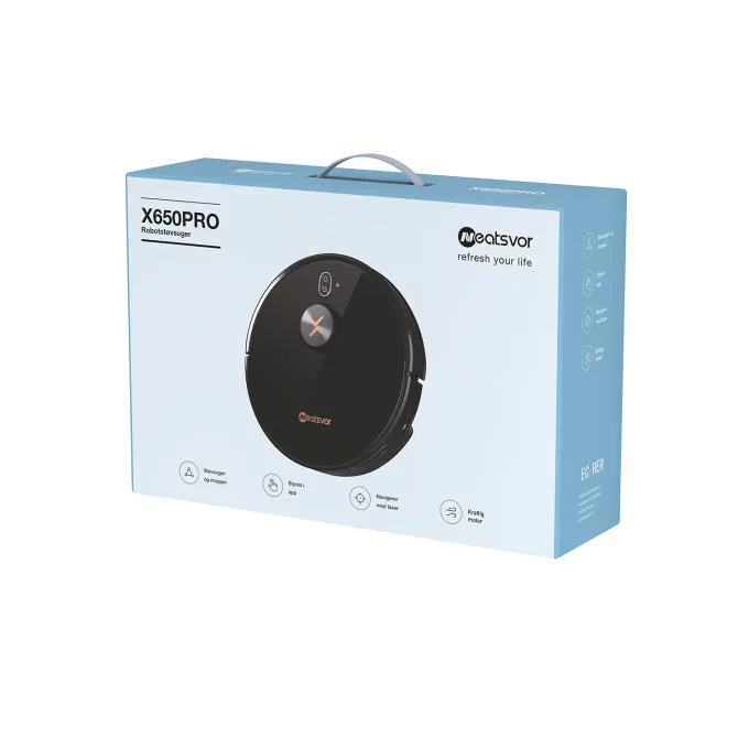 Neatsvor X650 Pro robotstøvsuger med vask