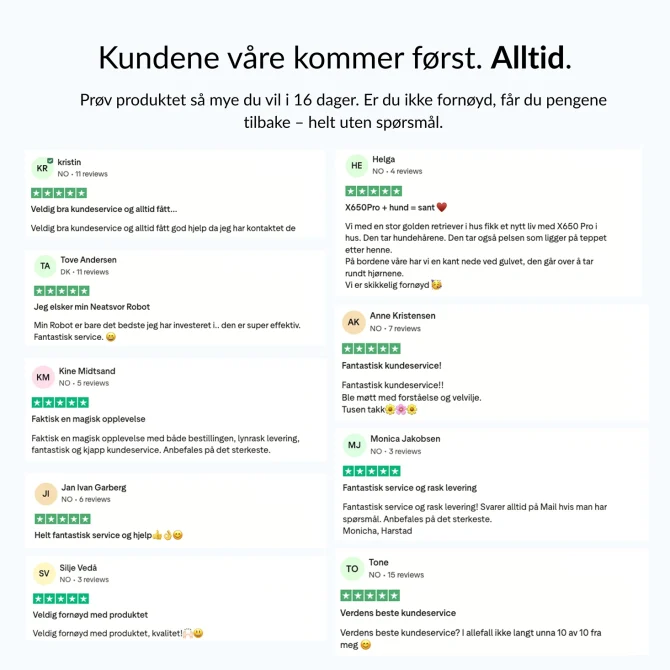 Neatsvor X650 Pro Robotstøvsuger - Bilde 3
