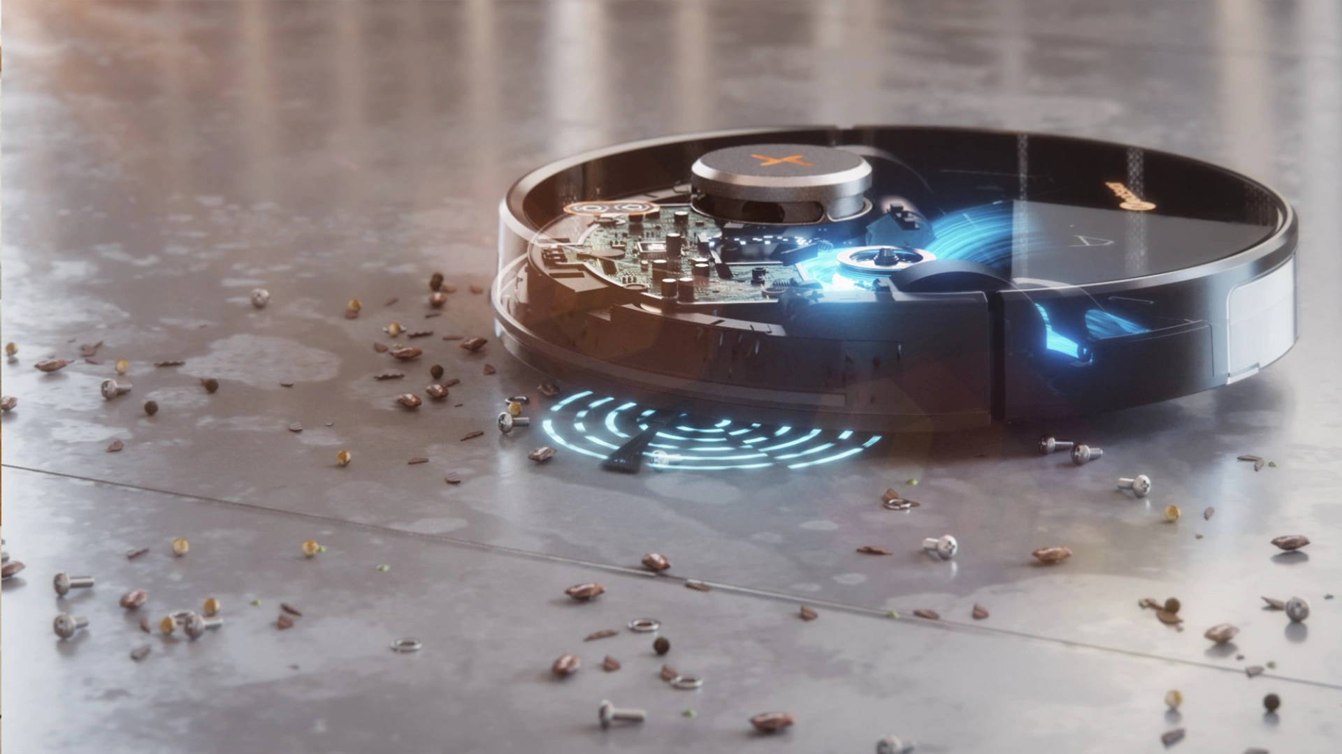 Robotstøvsuger-6000-PA-sugekraft