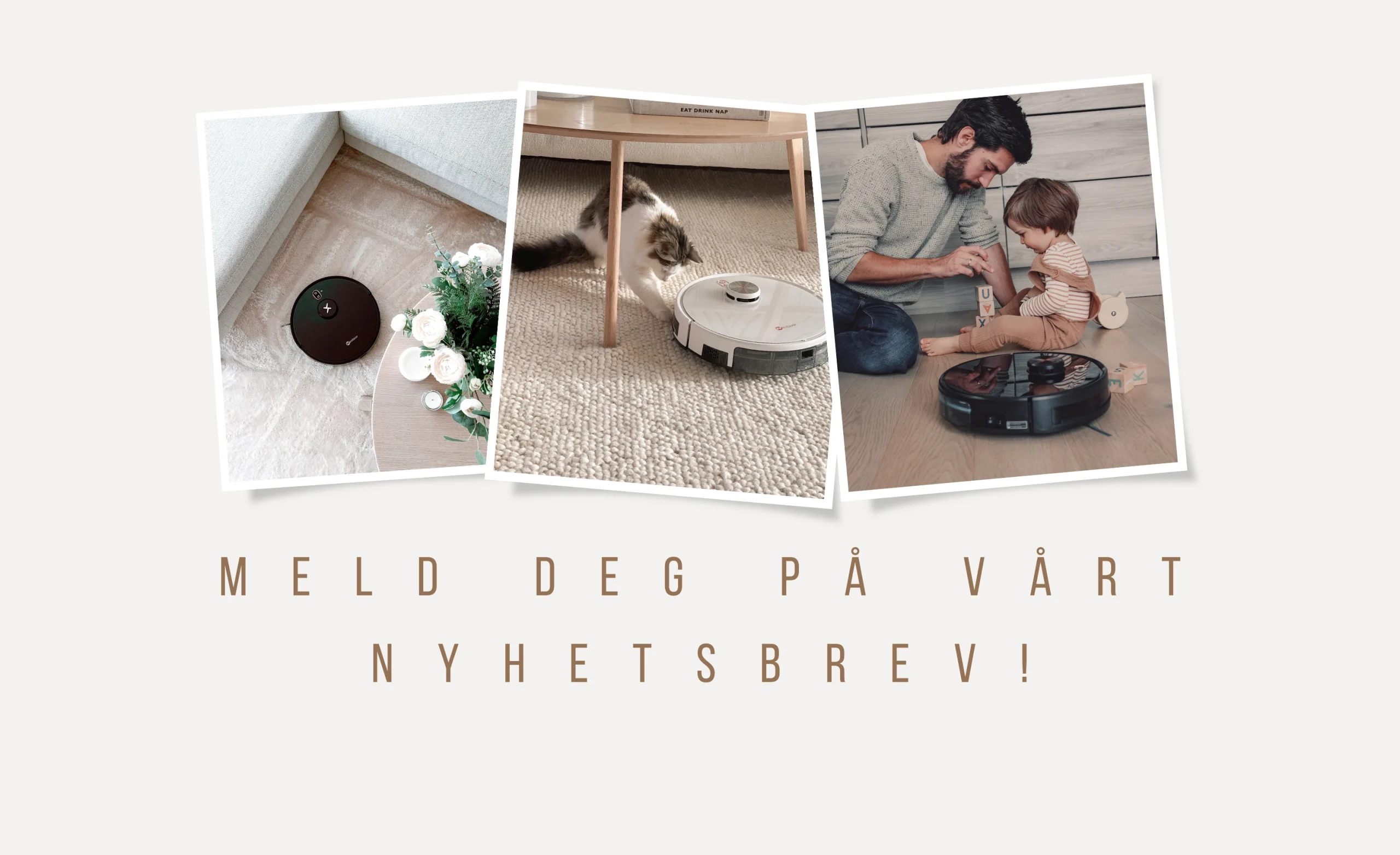 Meld deg på vårt Nyhetsbrev
